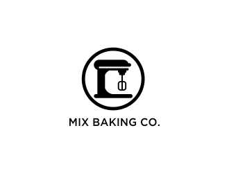 Mix Baking Co. logo design by oke2angconcept