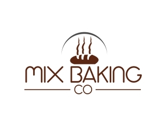 Mix Baking Co. logo design by naldart