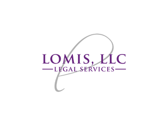 LOMIS, LLC Legal Services logo design by bomie