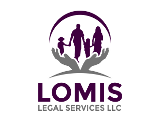 LOMIS, LLC Legal Services logo design by Girly