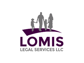LOMIS, LLC Legal Services logo design by Girly