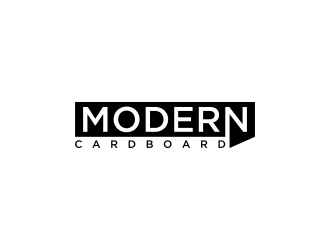 Modern Cardboard logo design by salis17