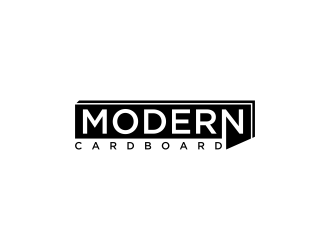 Modern Cardboard logo design by salis17