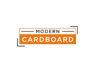 Modern Cardboard logo design by checx