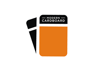 Modern Cardboard logo design by checx