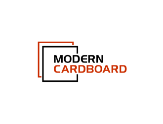 Modern Cardboard logo design by bomie