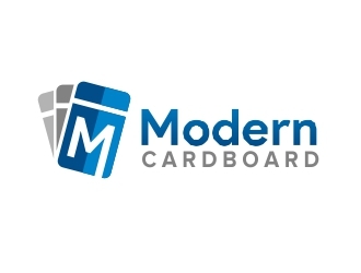 Modern Cardboard logo design by amar_mboiss