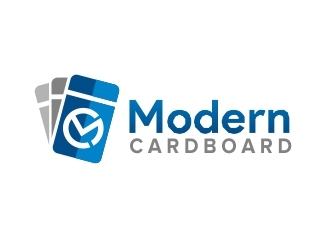 Modern Cardboard logo design by amar_mboiss