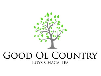 Good Ol Country Boys Chaga Tea logo design by jetzu