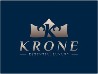 KRONE logo design by 48art