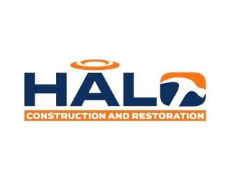 Halo Construction and Restoration logo design by ElonStark