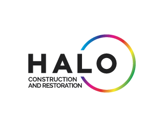 Halo Construction and Restoration logo design by spiritz