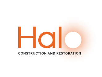 Halo Construction and Restoration logo design by spiritz