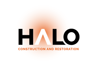Halo Construction and Restoration logo design by spiritz