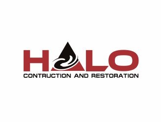 Halo Construction and Restoration logo design by 48art