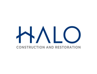 Halo Construction and Restoration logo design by excelentlogo
