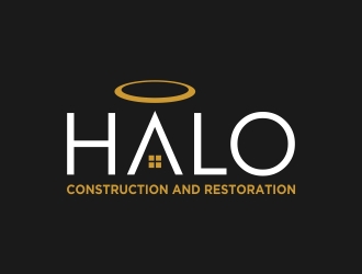 Halo Construction and Restoration logo design by excelentlogo