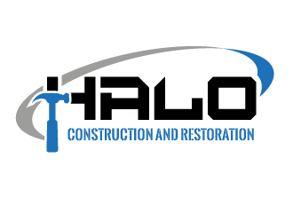Halo Construction and Restoration logo design by prodesign
