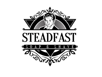 Steadfast Soap & Shave logo design by nikkl