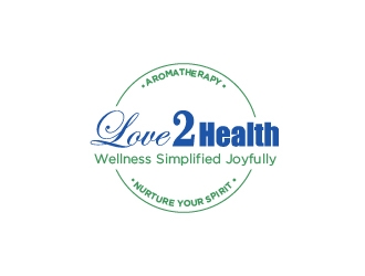 Love2Health logo design by cybil