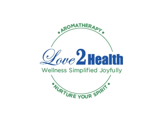Love2Health logo design by cybil