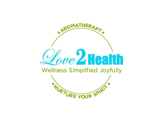 Love2Health logo design by cybil