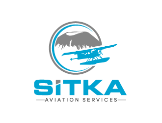 Sitka Aviation Services logo design by bluespix