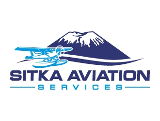 Sitka Aviation Services logo design by ORPiXELSTUDIOS