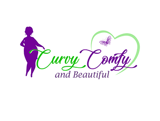 Curvy, Comfy and Beautiful logo design by 3Dlogos