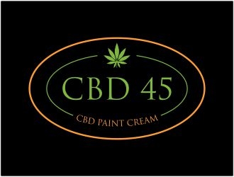 CBD 45 logo design by 48art
