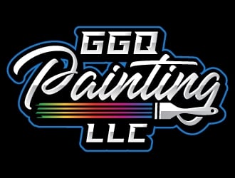GGQ PAINTING, LLC logo design by ORPiXELSTUDIOS