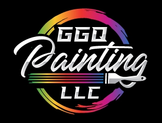 GGQ PAINTING, LLC logo design by ORPiXELSTUDIOS