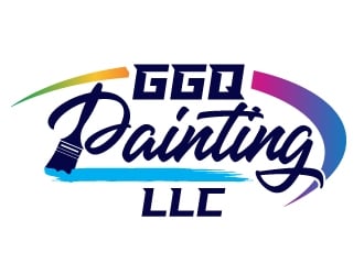 GGQ PAINTING, LLC logo design by ORPiXELSTUDIOS