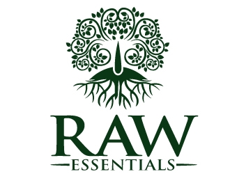 RAW Essentials logo design by PMG