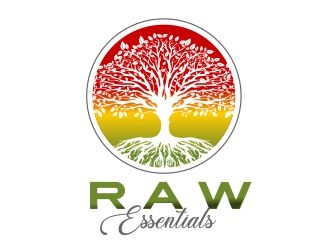 RAW Essentials logo design by veron