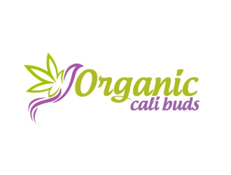 Organic cali buds  logo design by ElonStark