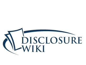 Disclosure Wiki logo design by PMG