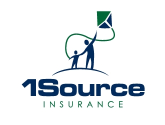 1 Source Insurance logo design by Marianne