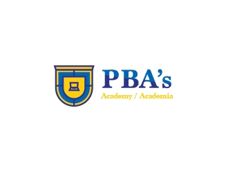 PBAs Academy / Academia logo design by visuallogeek
