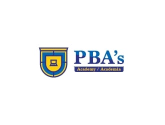 PBAs Academy / Academia logo design by visuallogeek