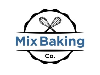 Mix Baking Co. logo design by aura
