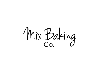 Mix Baking Co. logo design by akhi