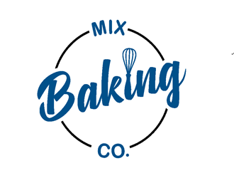 Mix Baking Co. logo design by coco