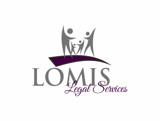 LOMIS, LLC Legal Services logo design by 48art