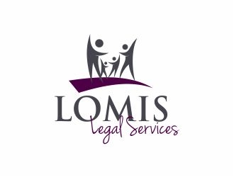 LOMIS, LLC Legal Services logo design by 48art