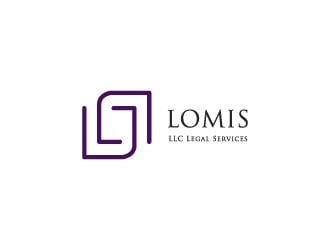 LOMIS, LLC Legal Services logo design by GrafixDragon