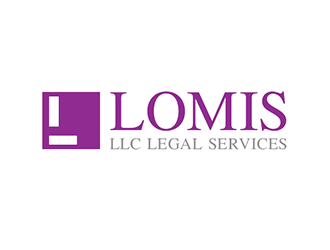 LOMIS, LLC Legal Services logo design by Optimus
