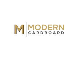 Modern Cardboard logo design by bricton