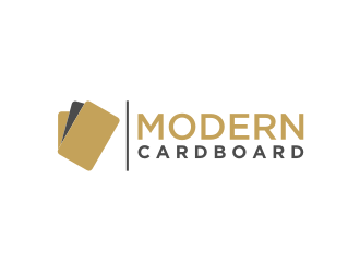 Modern Cardboard logo design by bricton