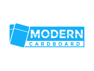 Modern Cardboard logo design by Girly